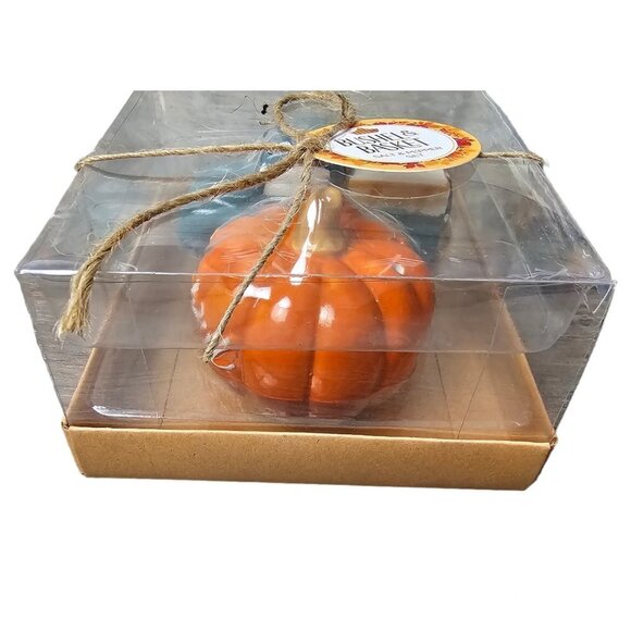 Farmhouse Truck Salt & Pepper Shaker Set Fall Harvest Pumpkin Decor - Picture 4 of 7